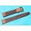 BRACELET MONTRES SIMILI CUIR MARRON PERFORE RACING 16mm AVEC BOUCLE ARDILLON