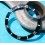 ROLEX RARE INSERT NOIR MONTRES 168000, 16800, 16610 SUBMARINER DATE