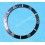 ROLEX RARE INSERT FADED BLEU-GRIS MONTRES 168000, 16800, 16610 SUBMARINER DATE PERLE LUMINOVA
