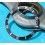 ROLEX RARE INSERT FADED BLEU-GRIS MONTRES 168000, 16800, 16610 SUBMARINER DATE PERLE LUMINOVA