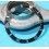 ROLEX RARE INSERT FADED BLEU-GRIS MONTRES 168000, 16800, 16610 SUBMARINER DATE PERLE LUMINOVA
