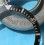 ROLEX RARE INSERT NOIR MONTRES 168000, 16800, 16610 SUBMARINER DATE PERLE LUMINOVA