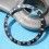 Rolex GMT Master All Black watch Black color S/S 16700, 16710, 16760 Bezel 24H Insert Part FAT FONT SERIFS