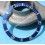 ROLEX RARE INSERT GRADUE LUNETTE BLEU MONTRE SUBMARINER DATE 16613, 16618, 16803, 16808