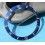 ROLEX RARE INSERT GRADUE LUNETTE BLEU MONTRE SUBMARINER DATE 16613, 16618, 16803, 16808