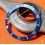 ROLEX RARE FADED INSERT GRADUE LUNETTE BLEU MONTRE SUBMARINER DATE 16613, 16618, 16803, 16808 PERLE TRITIUM