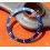ROLEX RARE FADED INSERT GRADUE LUNETTE BLEU MONTRE SUBMARINER DATE 16613, 16618, 16803, 16808 PERLE TRITIUM
