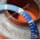 ROLEX RARE FADED INSERT GRADUE LUNETTE BLEU MONTRE SUBMARINER DATE 16613, 16618, 16803, 16808 PERLE TRITIUM
