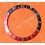 Rolex GMT Master Coke watch Faded Pink & Black color S/S 16700, 16710, 16760 Bezel 24H Insert Part FAT FONT SERIFS