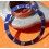 ROLEX RARE INSERT GRADUE LUNETTE BLEU MONTRES SUBMARINER DATE 16613, 16618, 16803, 16808 PERLE LUMINOVA