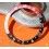 Rolex GMT Master Coke watch Faded Pink & Black color S/S 16700, 16710, 16760 Bezel 24H Insert Part FAT FONT SERIFS