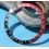 ROLEX 90's COKE ROSE & NOIR FAT FONT FADED & SERIFS INSERT GRADUE 24H LUNETTE MONTRES GMT MASTER 16700, 16710, 16760