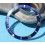 Rolex Submariner Date 18k Gold & 16613, 16803, 16808, 16618 Watch Bezel Blue Insert Graduated Lumi Dot