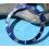 Rolex Submariner Date 18k Gold & 16613, 16803, 16808, 16618 Watch Bezel Blue Insert Graduated Lumi Dot