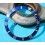 Rolex Submariner Date 18k Gold & 16613, 16803, 16808, 16618 Watch Bezel Blue Insert Graduated Lumi Dot