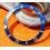 ROLEX RARE INSERT GRADUE LUNETTE BLEU MONTRES SUBMARINER DATE 16613, 16618, 16803, 16808 PERLE LUMINOVA