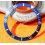 ROLEX RARE INSERT GRADUE LUNETTE BLEU MONTRES SUBMARINER DATE 16613, 16618, 16803, 16808 PERLE LUMINOVA