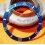 ROLEX RARE INSERT GRADUE LUNETTE BLEU MONTRES SUBMARINER DATE 16613, 16618, 16803, 16808 PERLE LUMINOVA