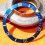 ROLEX RARE INSERT GRADUE LUNETTE BLEU MONTRES SUBMARINER DATE 16613, 16618, 16803, 16808 PERLE LUMINOVA