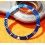 ROLEX RARE INSERT GRADUE LUNETTE BLEU MONTRES SUBMARINER DATE 16613, 16618, 16803, 16808 PERLE LUMINOVA