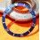 ROLEX RARE INSERT GRADUE LUNETTE BLEU MONTRES SUBMARINER DATE 16613, 16618, 16803, 16808 PERLE LUMINOVA