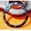 ROLEX RARE INSERT GRADUE LUNETTE BLEU MONTRES SUBMARINER DATE 16613, 16618, 16803, 16808 PERLE LUMINOVA
