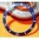 ROLEX RARE INSERT GRADUE LUNETTE BLEU MARINE MONTRE SUBMARINER DATE 16613, 16618, 16803, 16808 PERLE TRITIUM