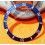 ROLEX RARE INSERT GRADUE LUNETTE BLEU MARINE MONTRE SUBMARINER DATE 16613, 16618, 16803, 16808 PERLE TRITIUM