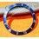 ROLEX RARE INSERT GRADUE LUNETTE BLEU MARINE MONTRE SUBMARINER DATE 16613, 16618, 16803, 16808 PERLE TRITIUM