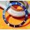 ROLEX RARE INSERT GRADUE LUNETTE BLEU KLEIN MONTRE SUBMARINER DATE 16613, 16618, 16803, 16808 PERLE TRITIUM