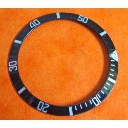 BLACK FAT FRONT ROLEX SUBMARINER BEZEL INSERT 5513 - 1680 - 5512 -1665 TRITIUM PEARL