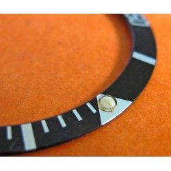 Collectible BLACK FAT FRONT ROLEX SUBMARINER BEZEL INSERT 5513 - 1680 - 5512 -1665 TRITIUM PEARL