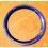 ROLEX RARE INSERT GRADUE LUNETTE BLEU MONTRES SUBMARINER DATE 16613, 16618, 16803, 16808