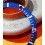 ROLEX RARE INSERT GRADUE LUNETTE BLEU MONTRES SUBMARINER DATE 16613, 16618, 16803, 16808