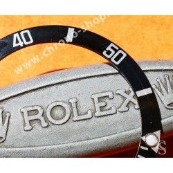 ROLEX INSERT GRADUE DE MONTRES VINTAGES SEA-DWELLER 16600, TRIPLE SIX 16660 PERLE LUMINOVA