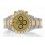 Rolex 1989 Genuine Tutone 78363 18K/SS 20mm Band bracelet Parts 16713, 16523 heavy links bitons