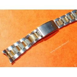 Genuine Rolex Tutone 78363 18K/SS Buckle Clasp 20mm Band bracelet Parts 16713 16523 heavy links bitons