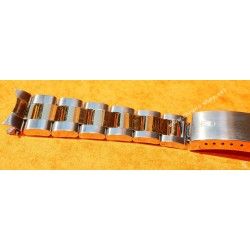 Genuine Rolex Tutone 78363 18K/SS Buckle Clasp 20mm Band bracelet Parts 16713 16523 heavy links bitons