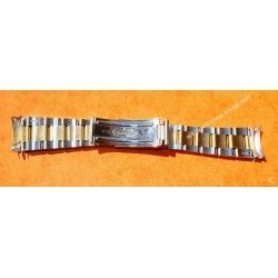 Genuine Rolex Tutone 78363 18K/SS Buckle Clasp 20mm Band bracelet Parts 16713 16523 heavy links bitons