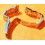 Rolex 1989 Genuine Tutone 78363 18K/SS 20mm Band bracelet Parts 16713, 16523 heavy links bitons