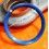 ROLEX RARE INSERT GRADUE LUNETTE BLEU MONTRES SUBMARINER DATE 16613, 16618, 16803, 16808 PERLE LUMINOVA