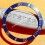 ROLEX RARE INSERT GRADUE LUNETTE BLEU ELECTRIQUE MONTRE SUBMARINER DATE 16613, 16618, 16803, 16808 PERLE TRITIUM