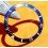 ROLEX RARE INSERT GRADUE LUNETTE BLEU ELECTRIQUE MONTRE SUBMARINER DATE 16613, 16618, 16803, 16808 PERLE TRITIUM