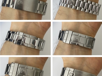 Type de fermoirs Rolex